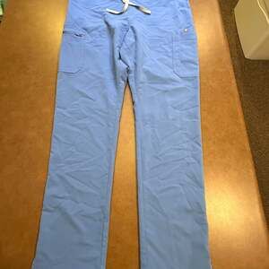 Figs Ceil Blue Kade Cargo Scrub Pants Large Tall L/T